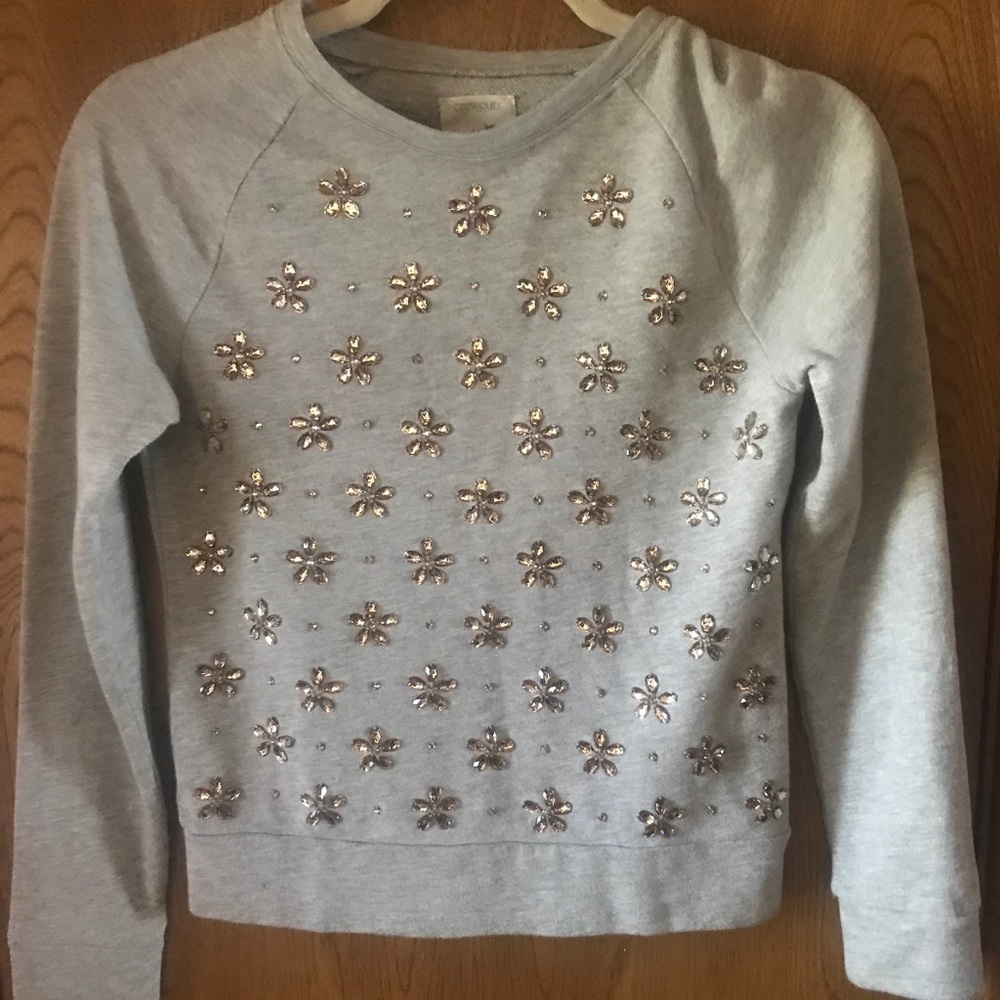 Rhinestone sweatshirt